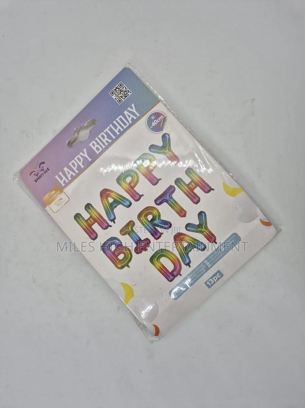 Happy Birthday Balloon Decor - main view