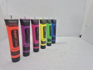 Body Paint Uv Blacklight Neon Fluorescent Set of 6 Tubes - thumbnail 2