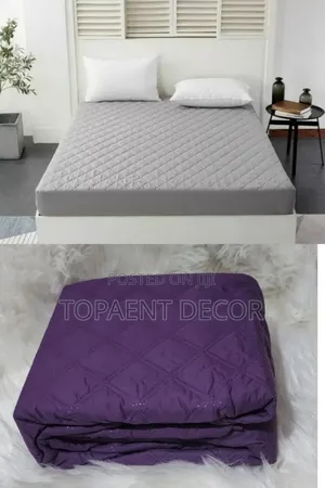 5 by 6 Grey and Purple Waterproof Mattress Protectors