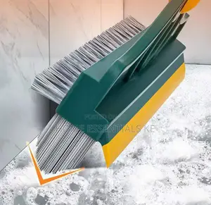 *3-in-1 Floor Scrubbing v- Shaped Brush, Broom Squeegee*
Er