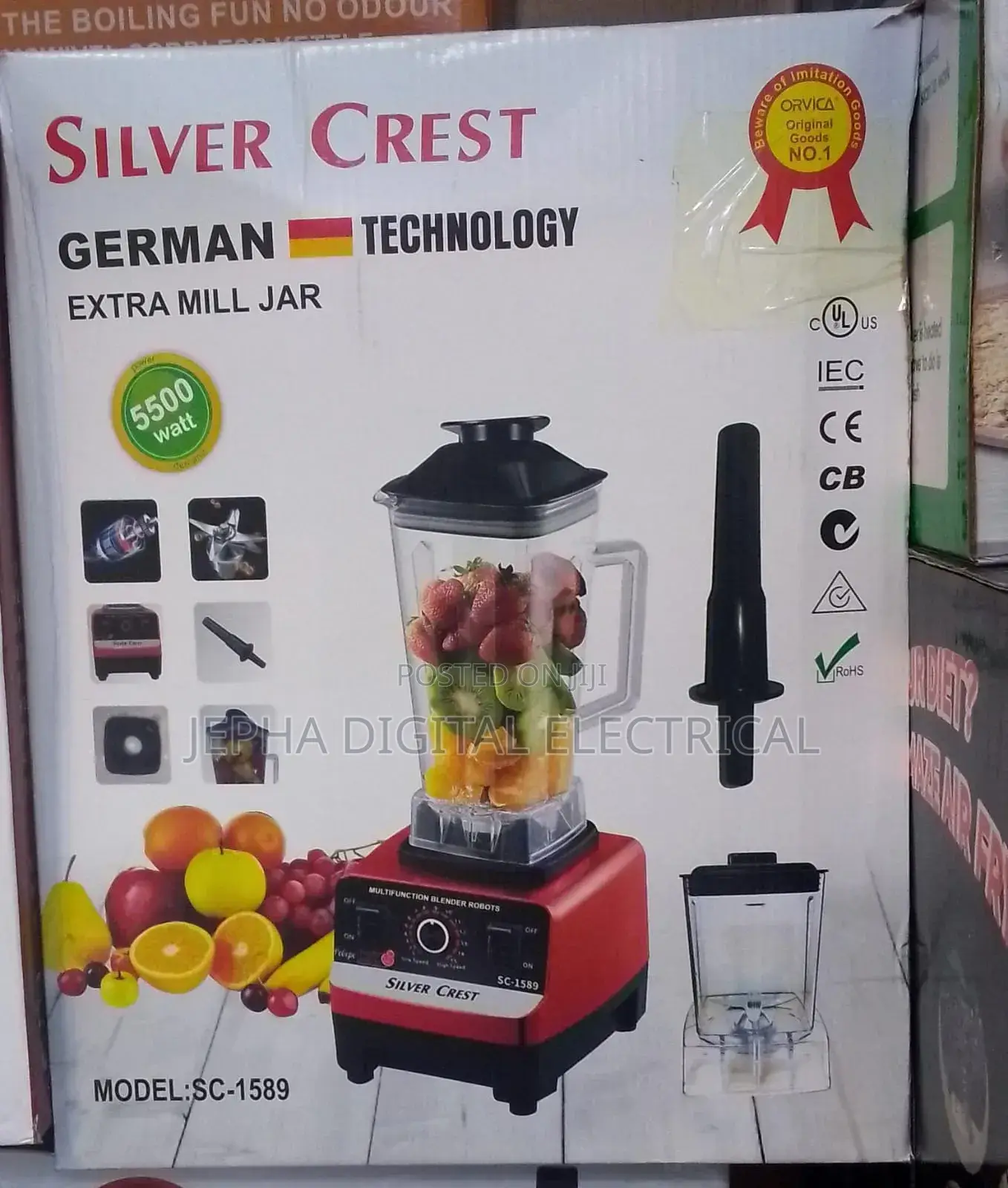 Commercial Blender Heavy Duty