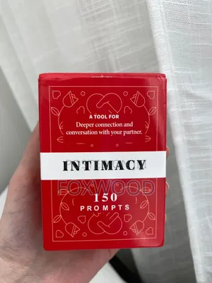 Intimacy Deck for Couples Card Game