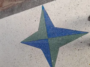 White Cement Terrazzo Flooring Services in Kenya.