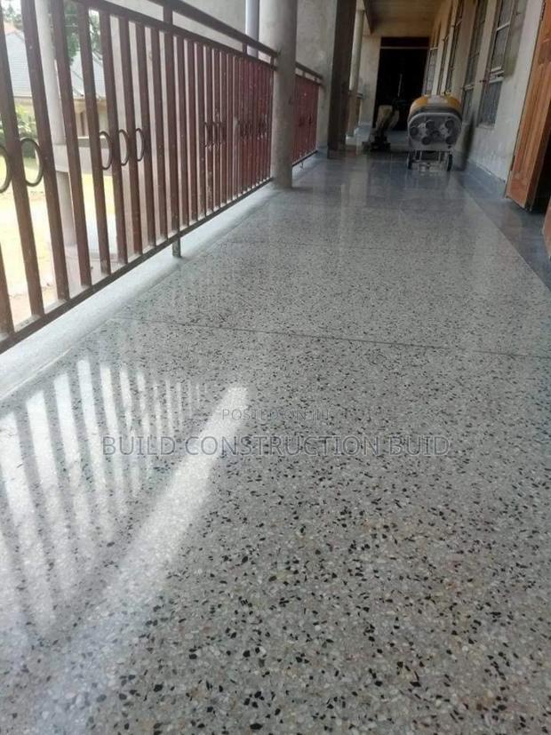 White Cement Terrazzo Flooring Services in Kenya. - thumbnail 6