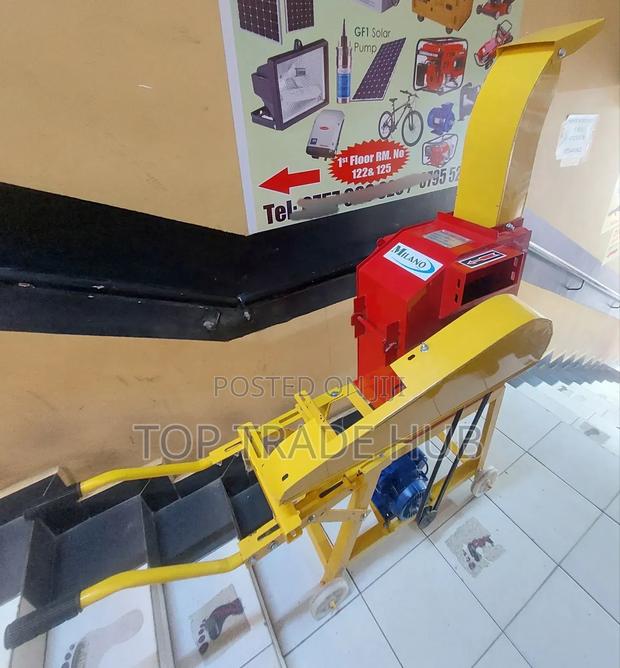 Complete Milano Italia Chaff Cutter With Electric Motor
