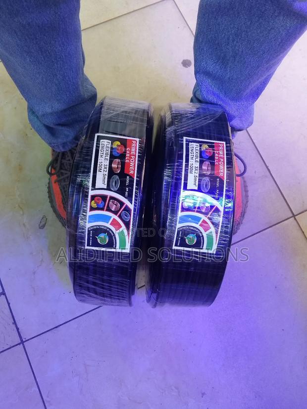 2.5 Flex Cable<>3core Black Flexible Cable 100m - thumbnail 3