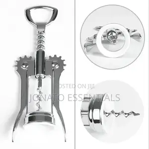 Wine Cock Screw Opener and Bottle Opener