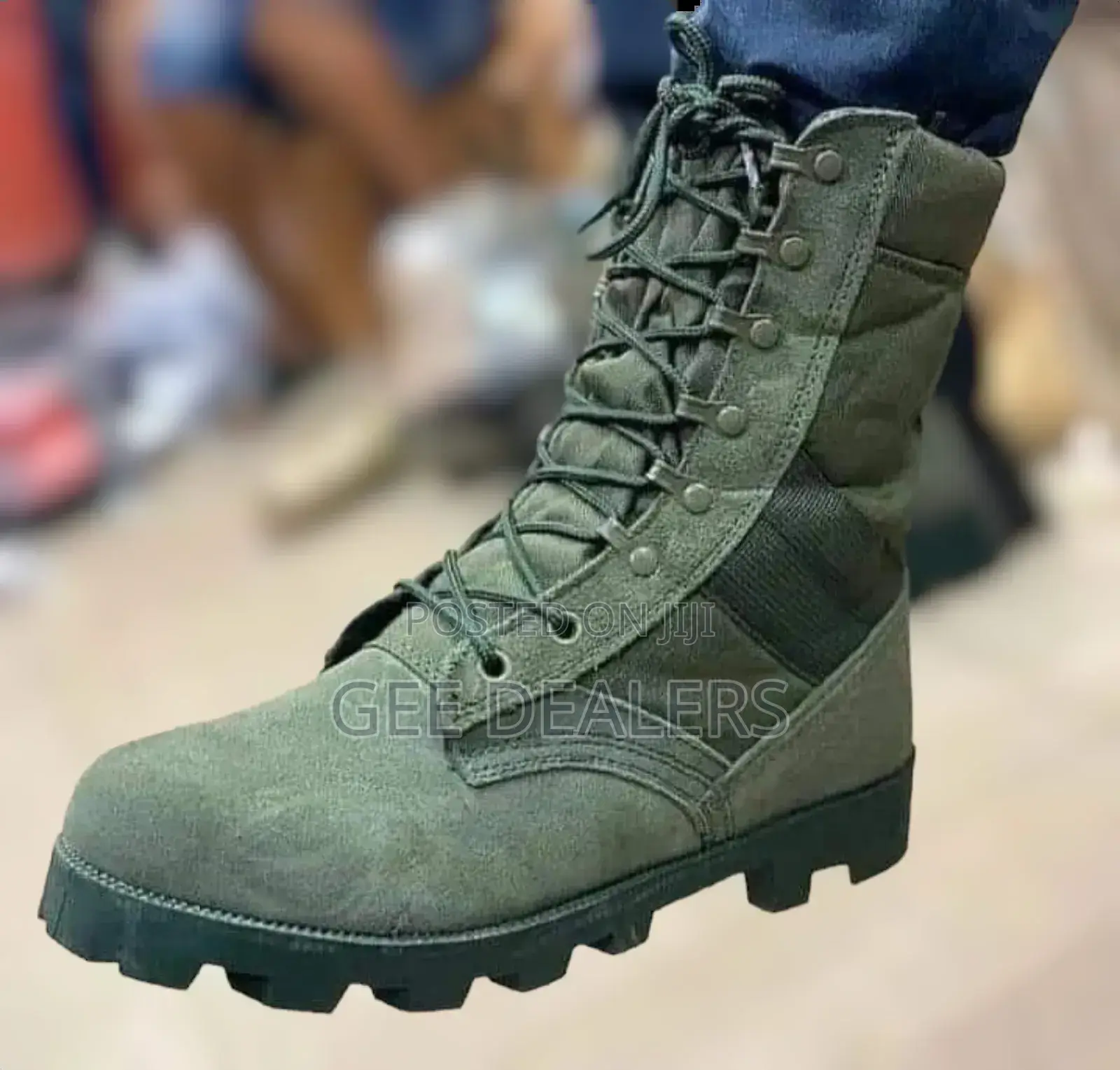 Siwar Boots >Jungle Green Tactical Military Boots
