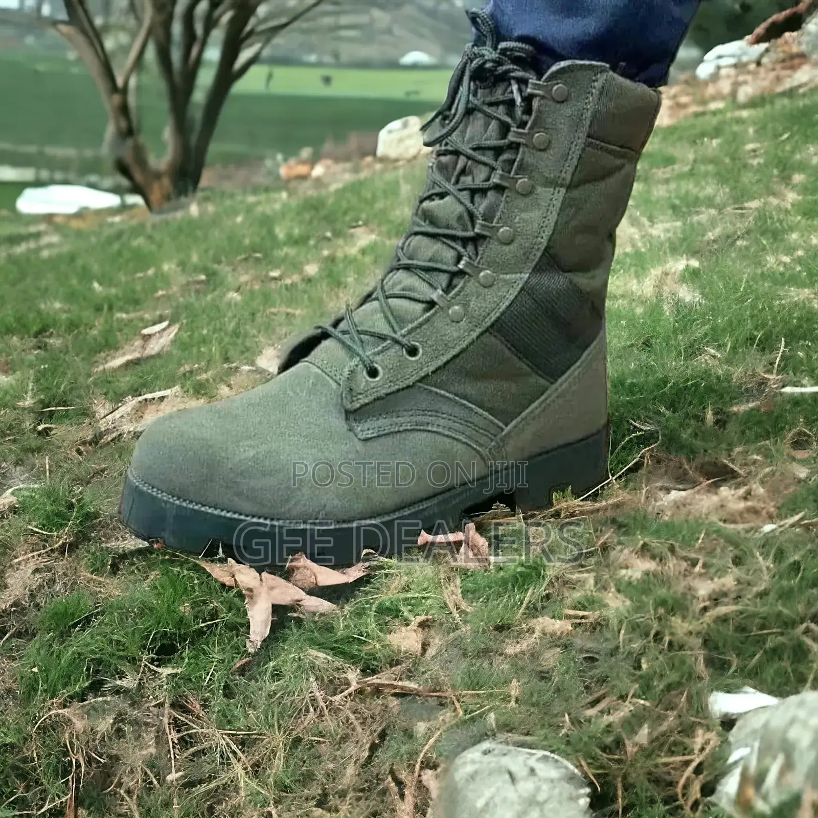 Siwar Boots >Jungle Green Tactical Military Boots
