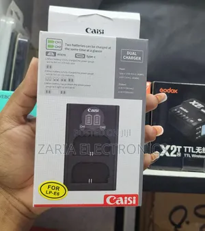 LP-E6 Double Battery Charger