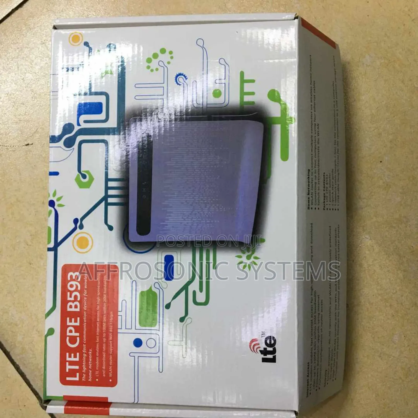 Huawei B593 Router -Sim Card Router
