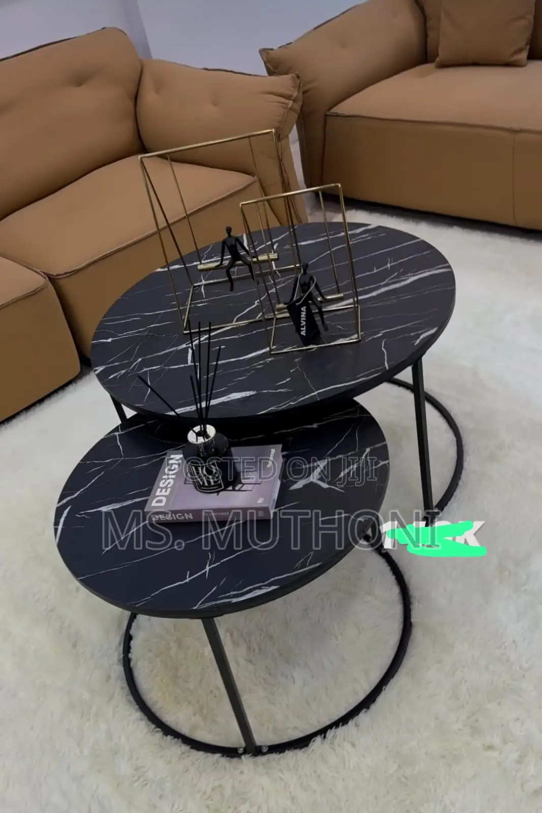 Marble Effect !!Nesting Table* Wooden