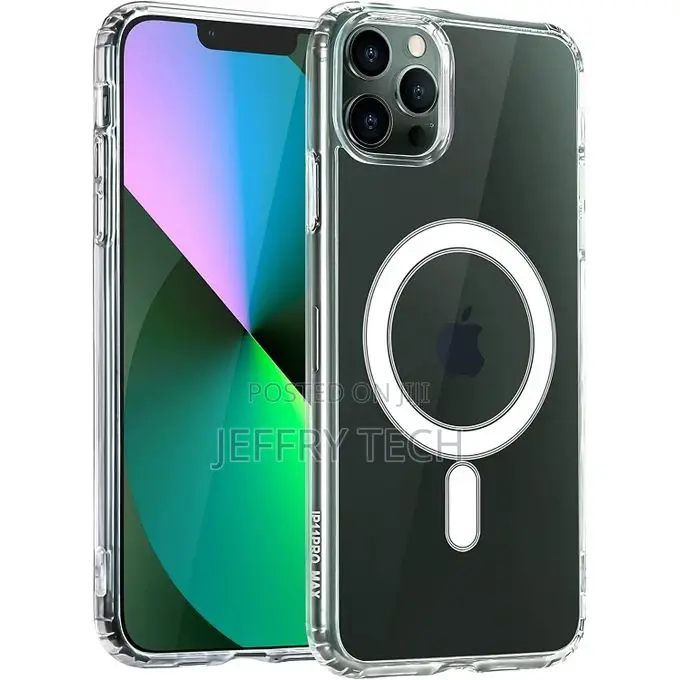 Phone Case for Clear Magnetic Magsafe Compatible Case for IP