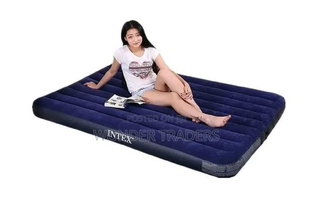 "INTEX INFLATABLE MATTRESS With Free Electric Pump "