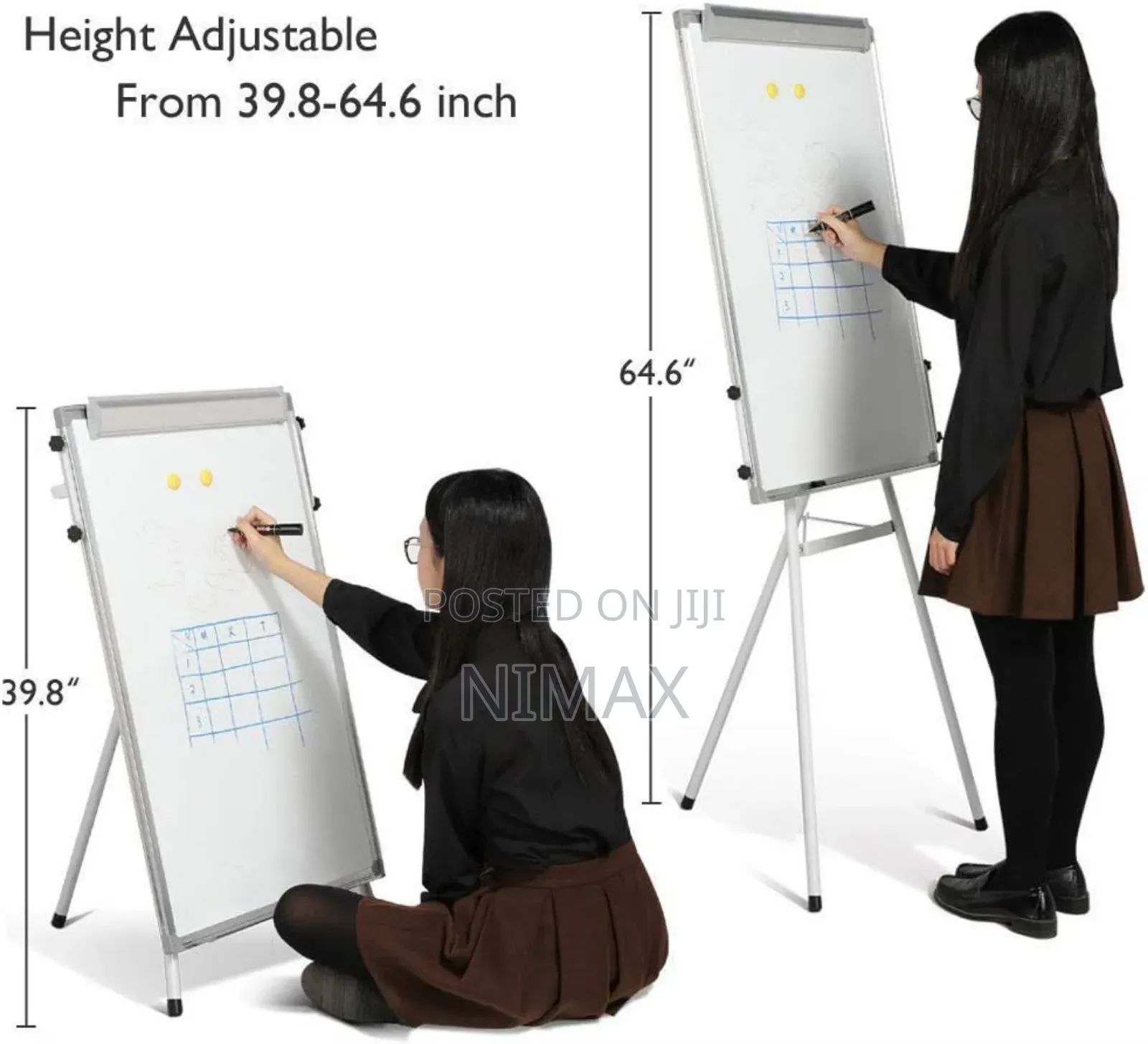 White Board and Flip Chart Holder With Stand