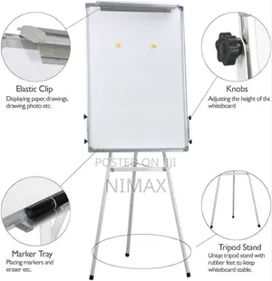 White Board and Flip Chart Holder With Stand