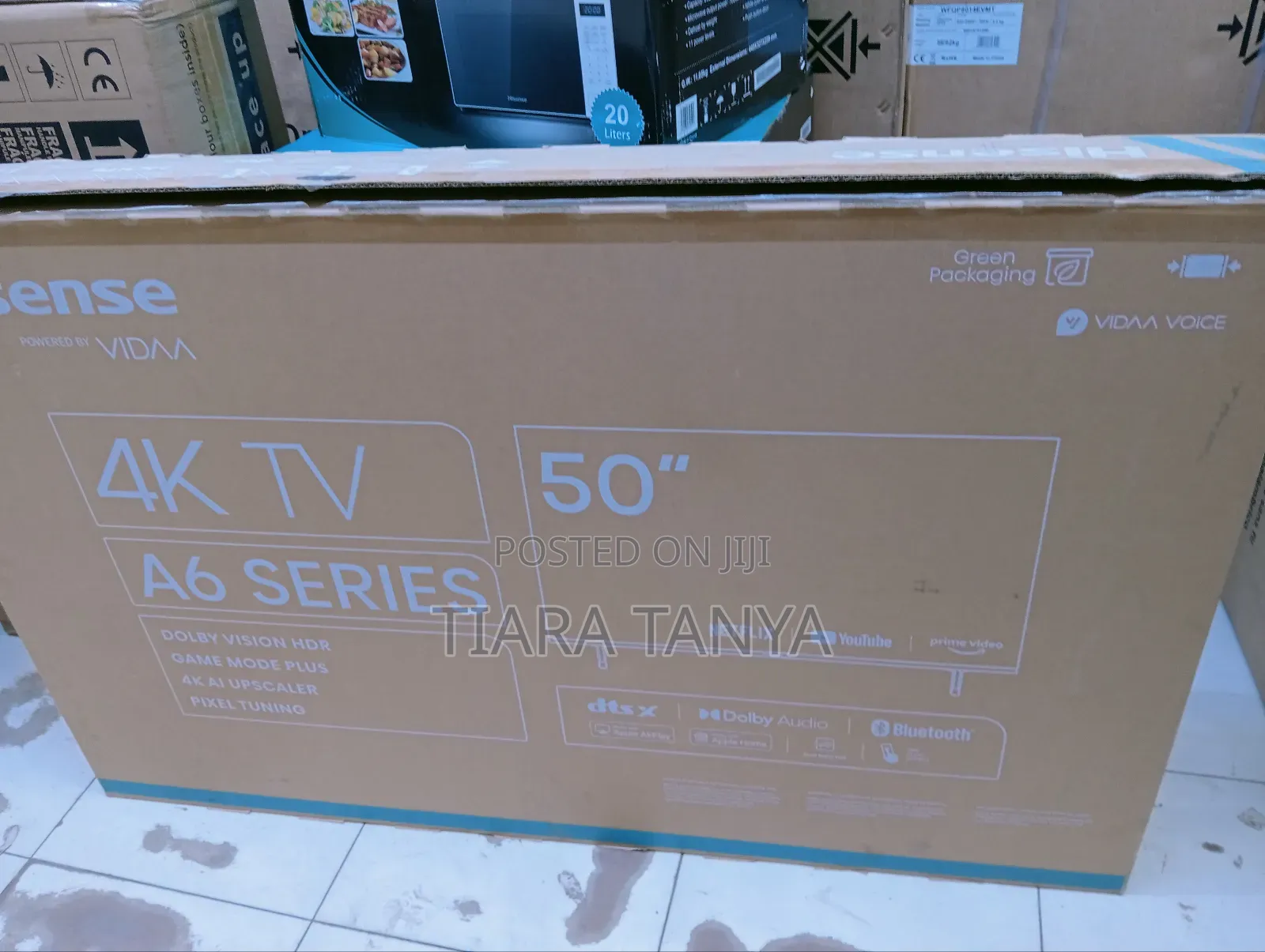 Hisense 50 Inches Smart Uhd A6 Tv