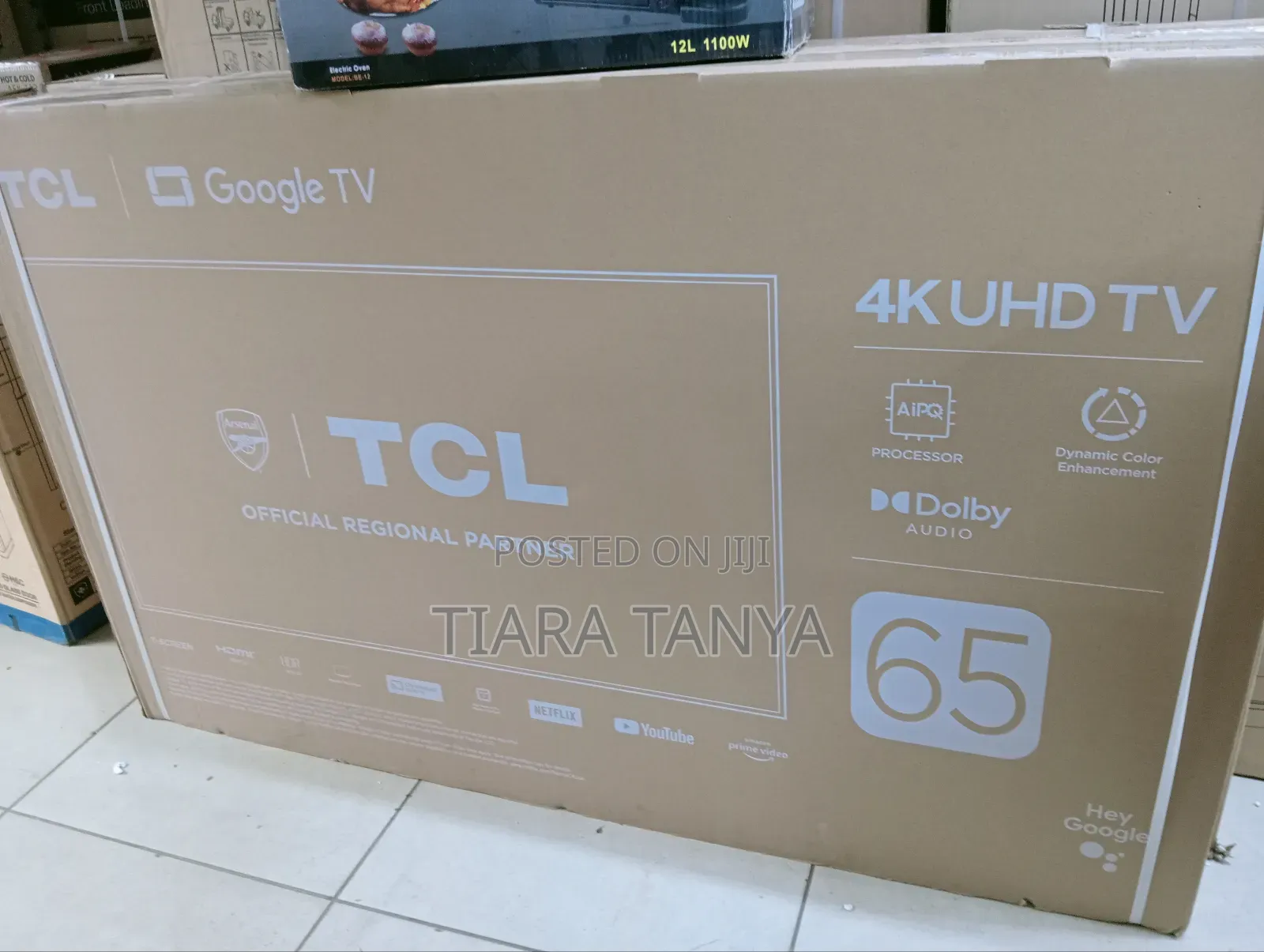 TCL 65′′ 65v6b Google Uhd Tv