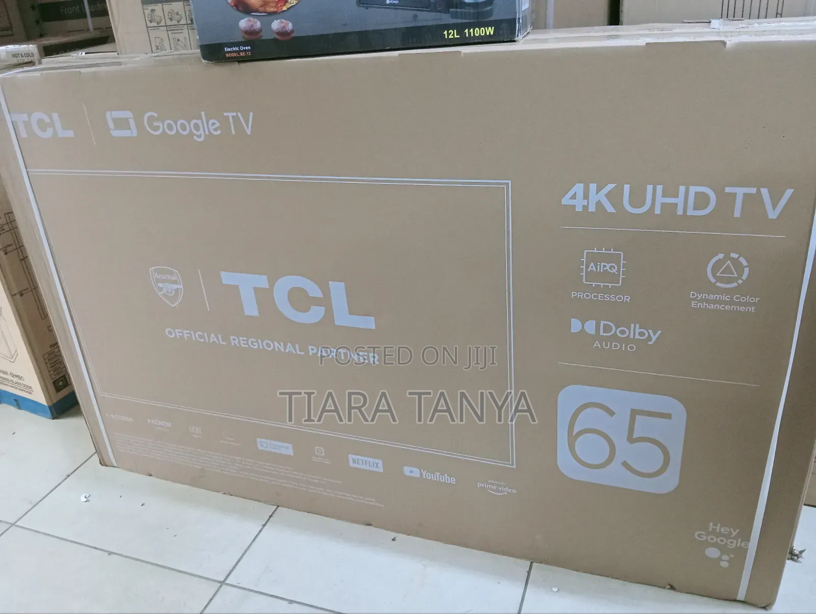 TCL 65′′ 65v6b Google Uhd Tv