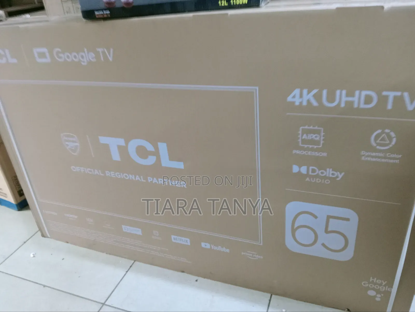 TCL 65′′ 65v6b Google Uhd Tv
