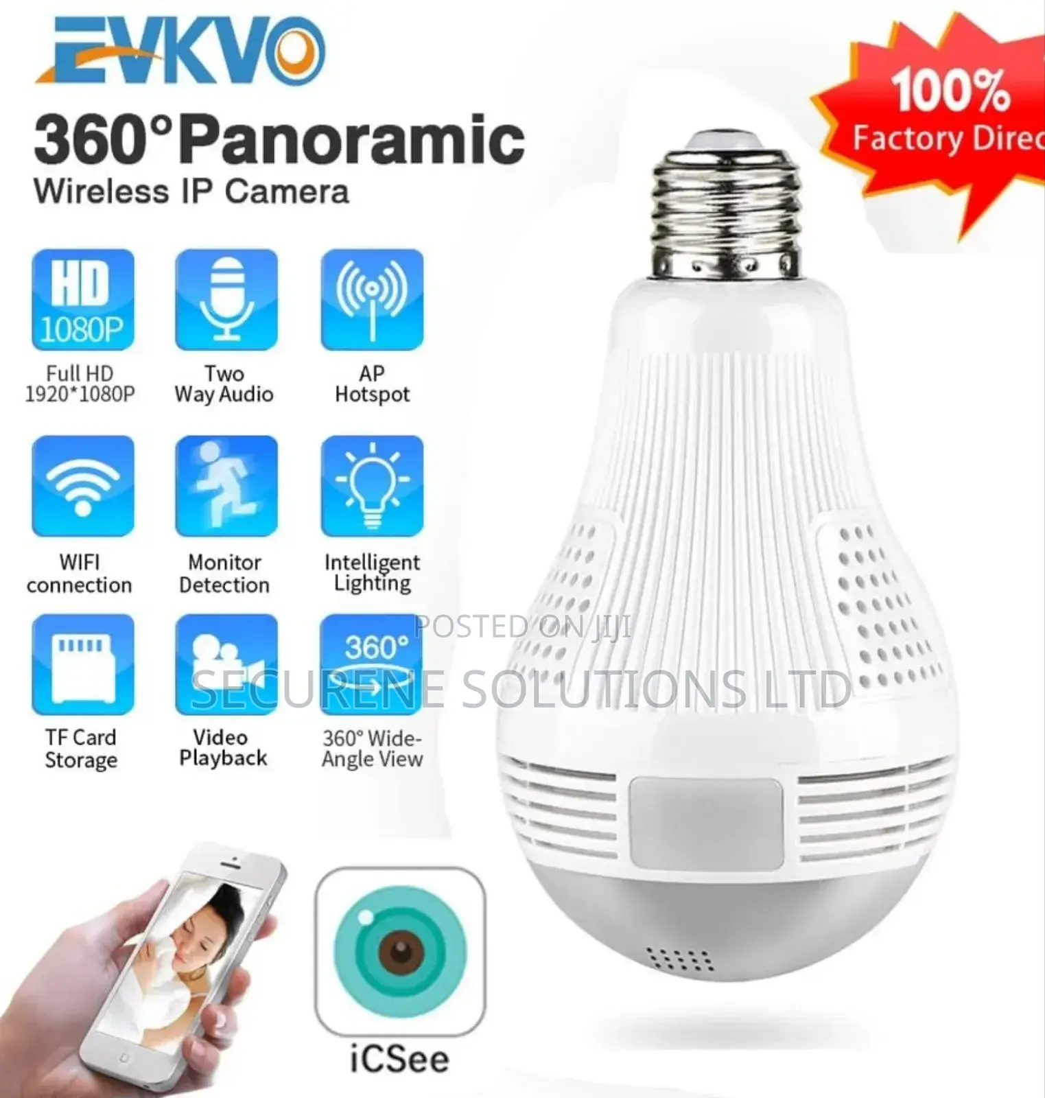 Nanny Bulb Camera