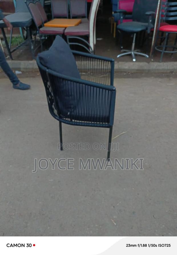 Balcony Chair, Garden, Restaurant or Outdoor Chair, Black 