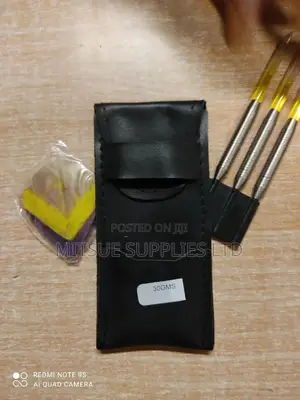 A Set of 3 Tungsten Darts With Wallet