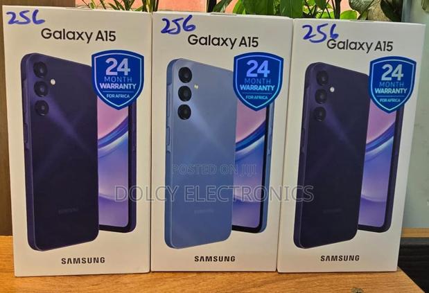 New Samsung Galaxy A15 256 GB Black