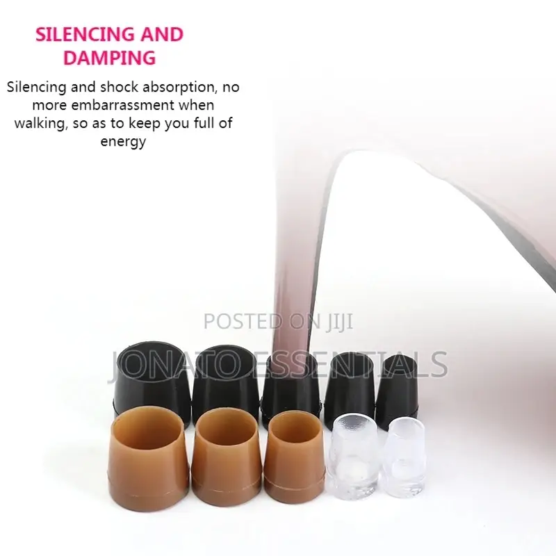Pair Of Silencing Heel Caps And Protector