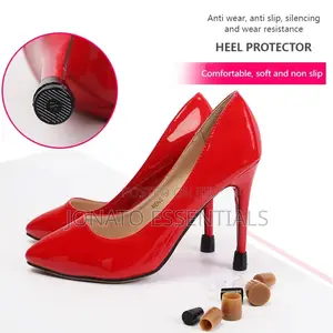 Pair Of Silencing Heel Caps And Protector