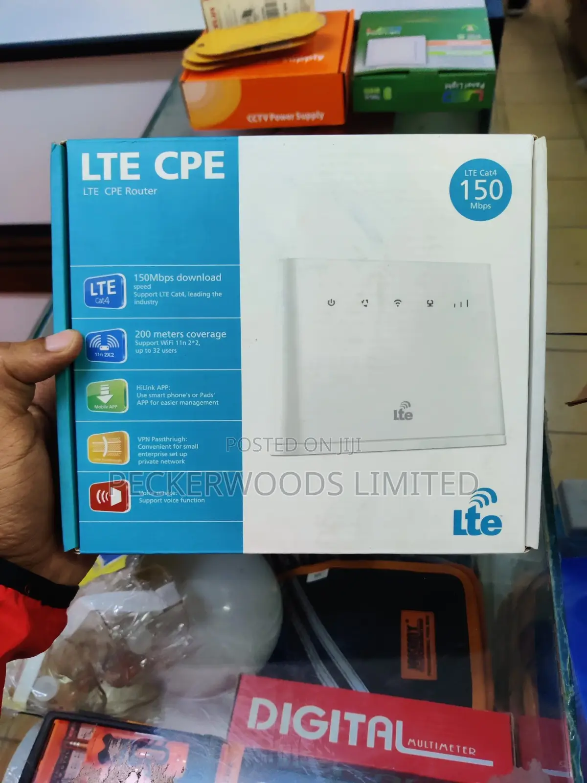 Easy to Setup LTE CPE Router