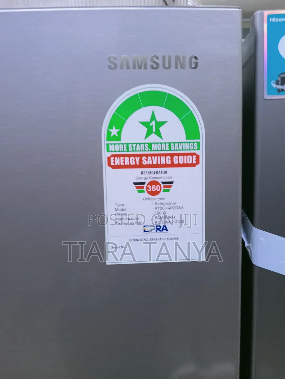 Samsung RT26HAR2DSA Double Door Fridge – 203L