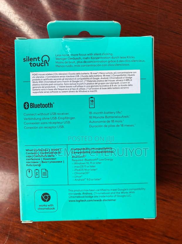 Logitech M240 Silent Mouse - thumbnail 2