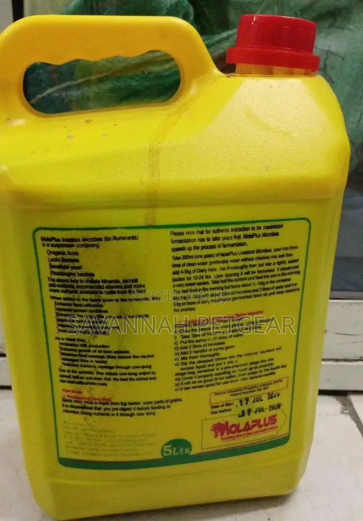 Livestock Microbes 5 Litres for Cattle, Goat and Sheep