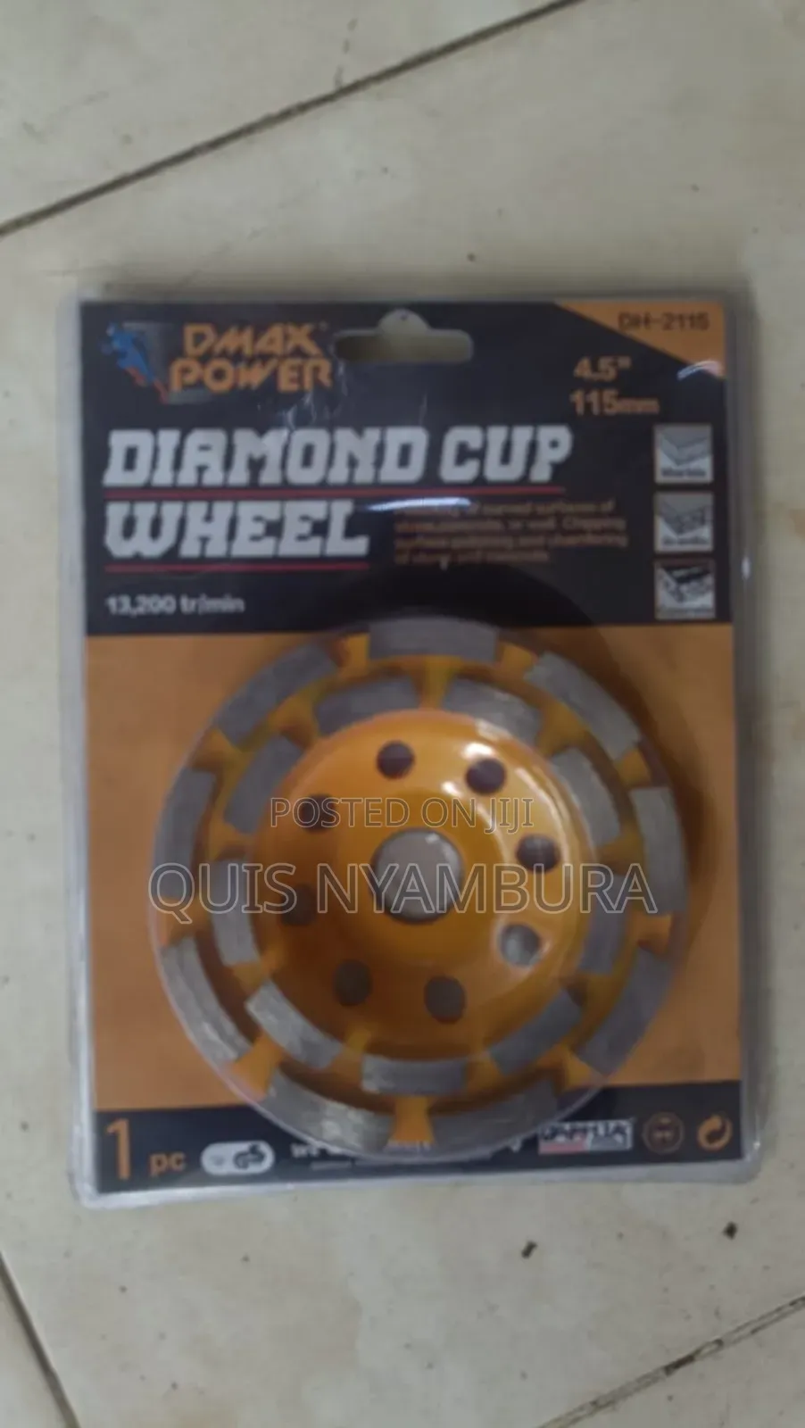 Diamond Cup Wheel Disc
