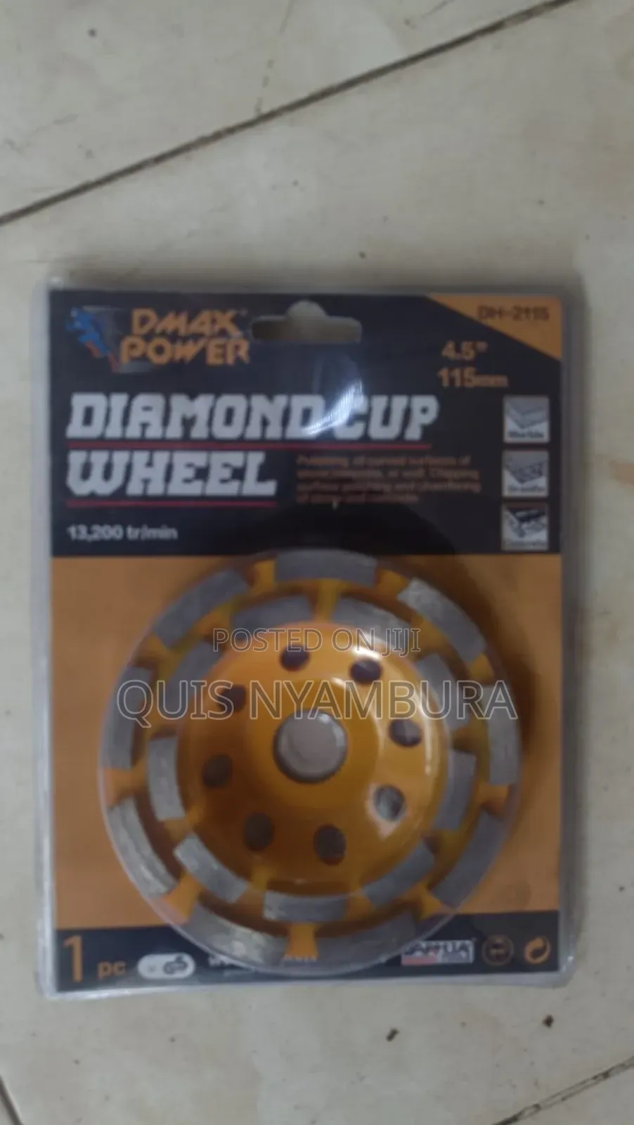 Diamond Cup Wheel Disc