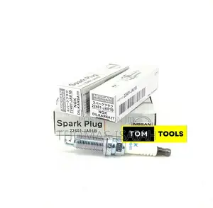 4pcs Nissan NGK Dilkar6a11 Iridium Spark Plugs