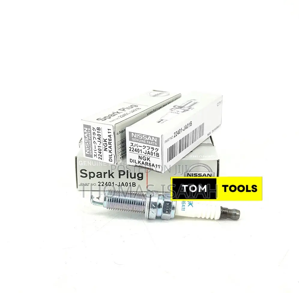 4pcs Nissan NGK Dilkar6a11 Iridium Spark Plugs