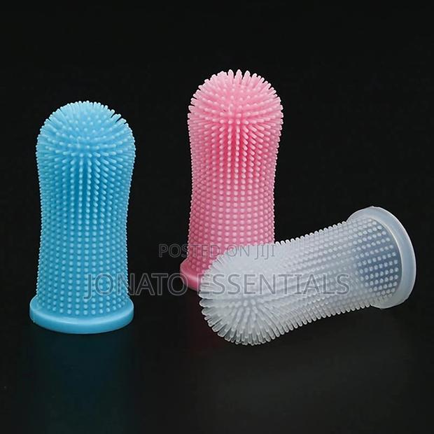 Silicone Dog Toothbrush, Teether - thumbnail 3