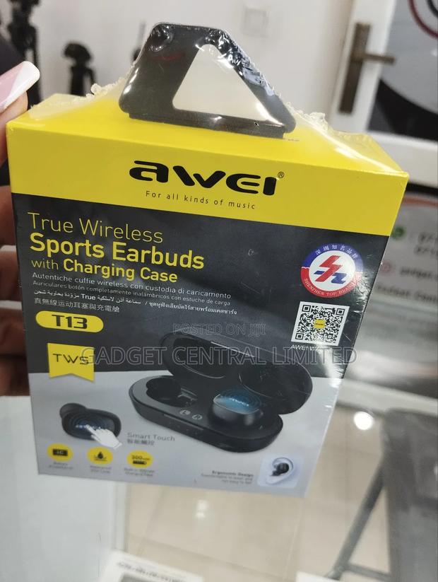 Awei T13 True Wireless Sports Earbuds - main view