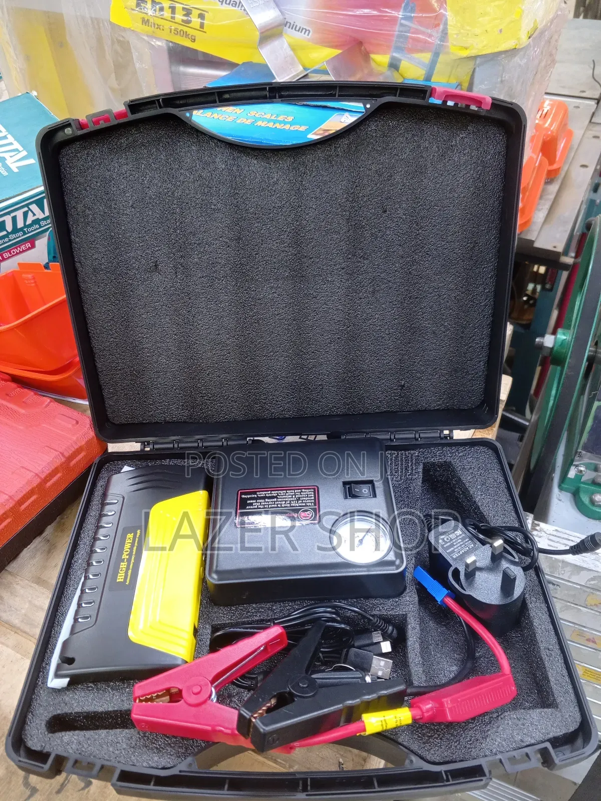 Cordless Car Starter