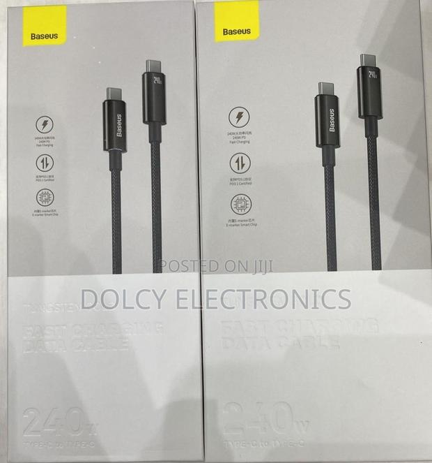 Baseus USB-C Fast Charging Cable 240W(2m) - thumbnail 2