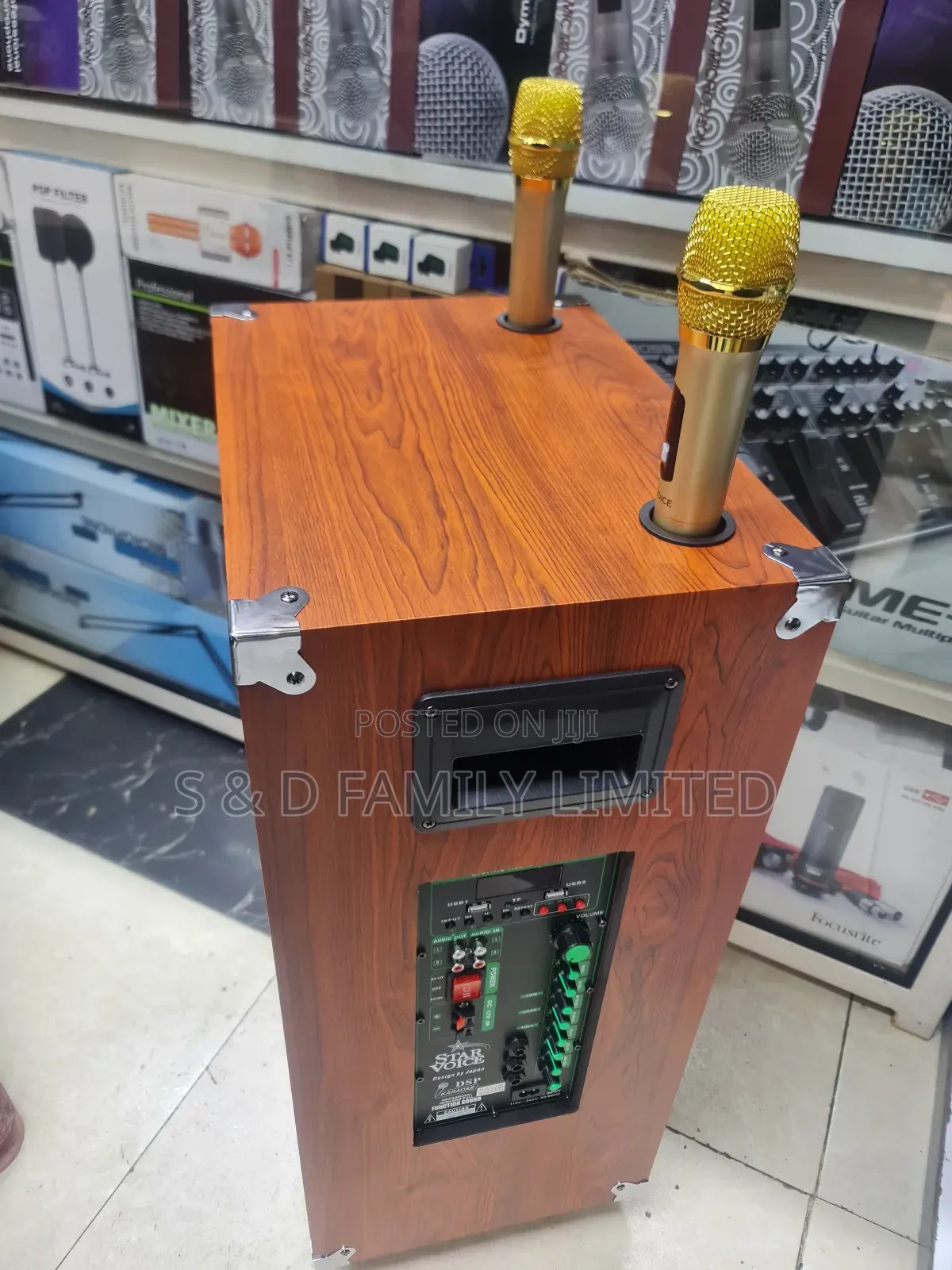 Starvoice Powered Speaker With 2 Microphones