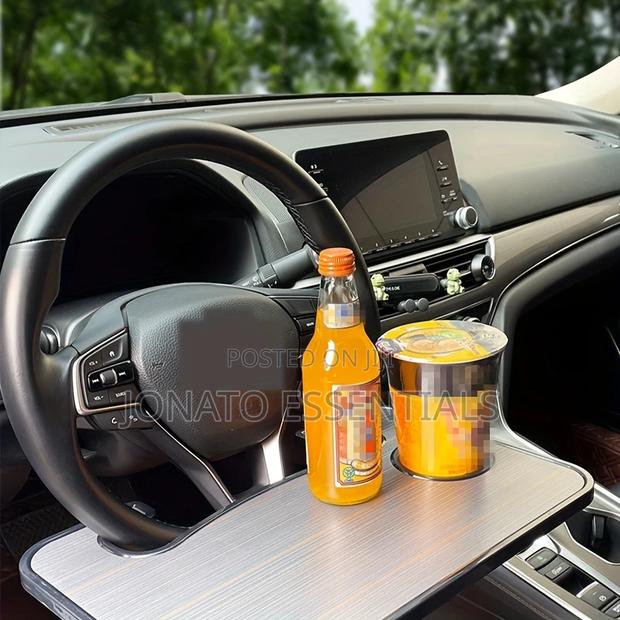 Car Steering Wheel Working Table and Food Tray - thumbnail 3