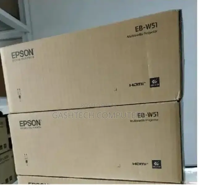 Epson Eb-W51 Projector (4000 Lumens) Epson Eb-W51