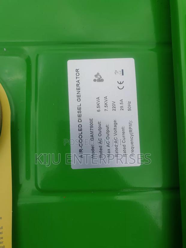 Gam Brand 7.5kva Diesel Powered - thumbnail 5
