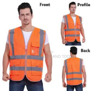 Reflector Jackets With Zip And Pockets