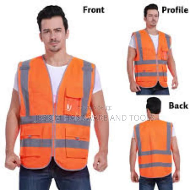 Reflector Jackets With Zip And Pockets