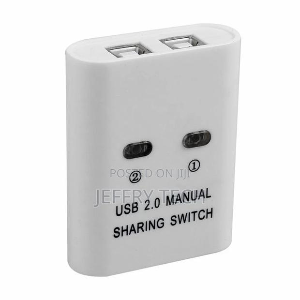 2 in 1 USB Printer Sharing Device 2 Port Manual KVM Switch S - thumbnail 2