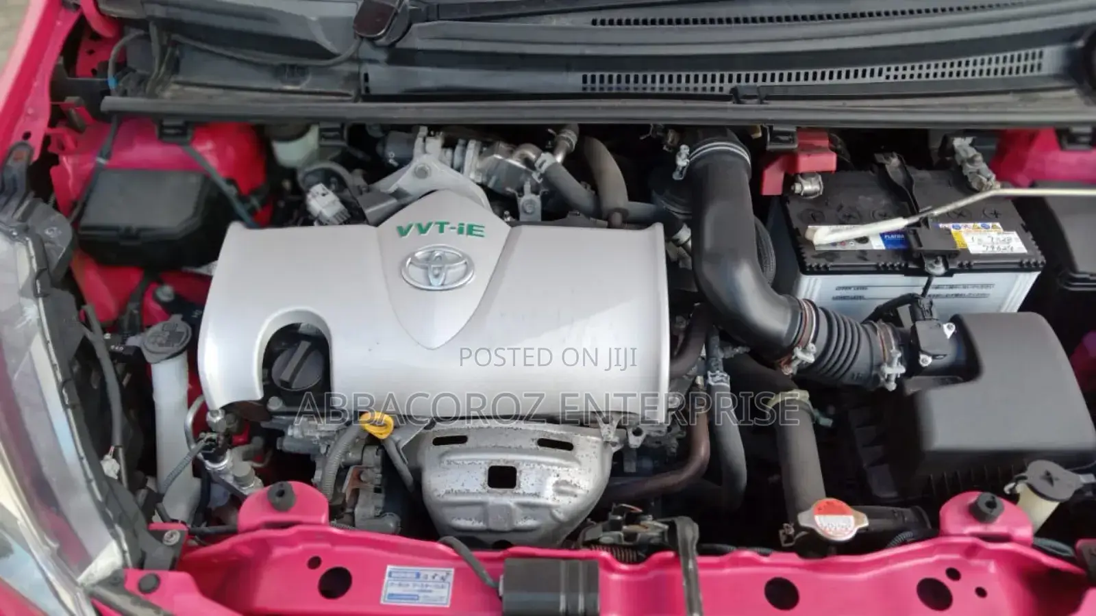 Toyota Vitz 1.3 FWD 3dr 2016 Pink